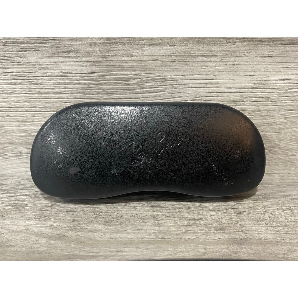 Ray-Ban RB2132 New Wayfarer 901 52-18 Black G15 Sunglasses Italy w/ Case - Picture 9 of 10